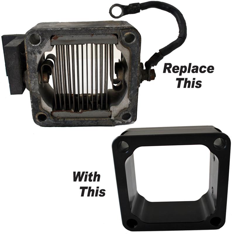 INTAKE HEATER GRID DELETE 5.9L Dodge Cummins Diesel Mountain Power Performance